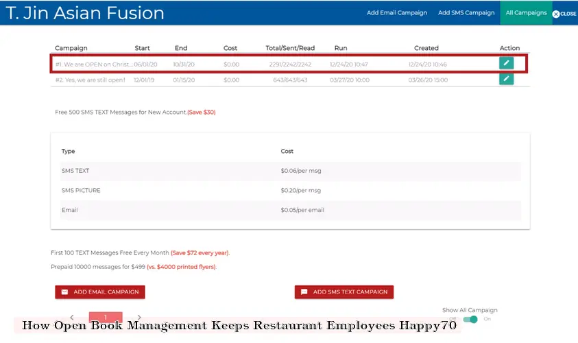 How Open Book Management Keeps Restaurant Employees Happy