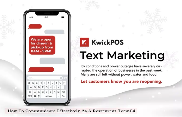 How To Communicate Effectively As A Restaurant Team