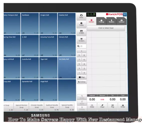 How To Make Servers Happy With New Restaurant Management Models